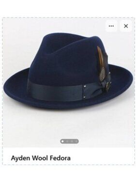 The Ayden | Fine Australian Wool Fedora Hat | Medium
